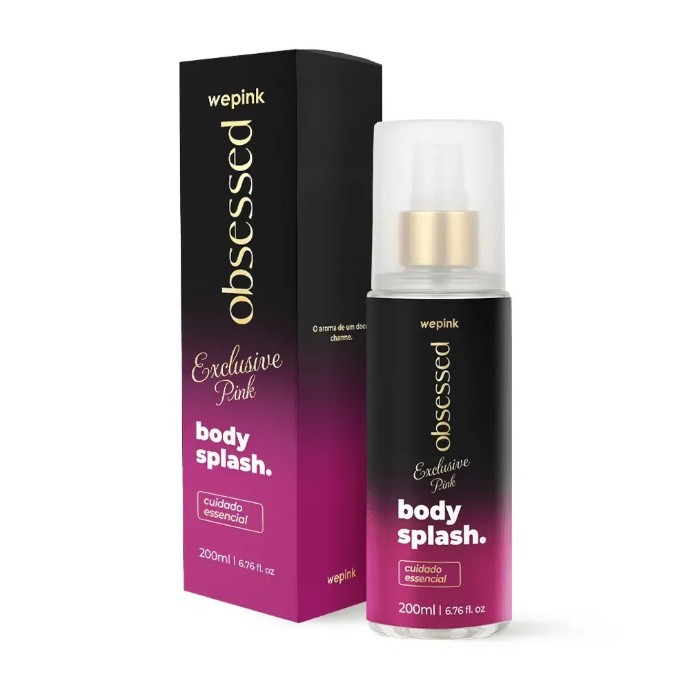 Body Splash Obsessed Exclusive Pink Desodorante Colônia 200ml - Wepink - foto 1