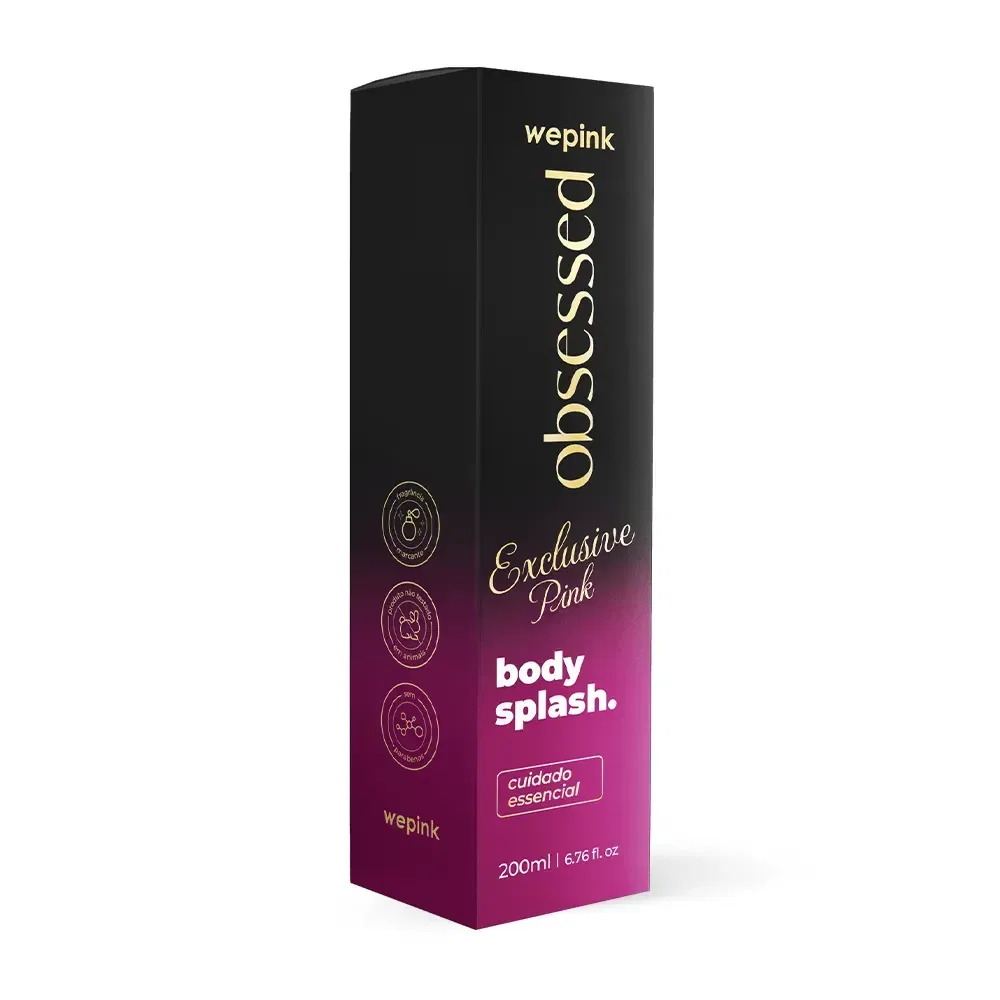 Body Splash Obsessed Exclusive Pink Desodorante Colônia 200ml - Wepink - foto 4