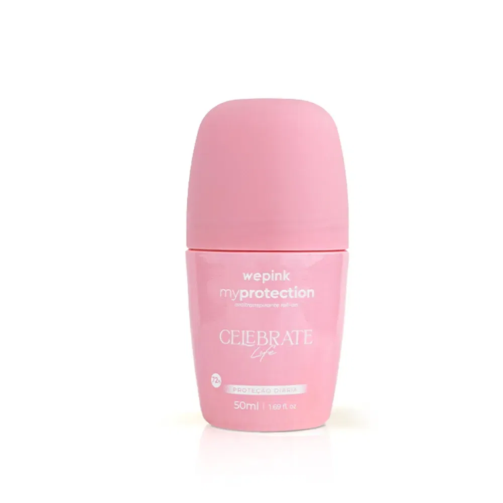 Desodorante Antitranspirante Roll-on MyProtection Celebrate Life 50ml - Wepink - foto 4