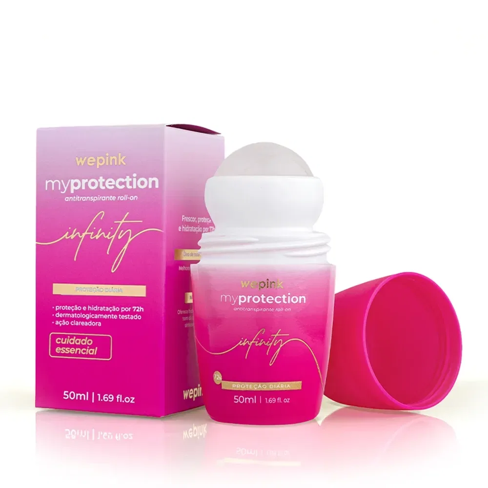 Desodorante Antitranspirante Roll-on MyProtection Infinity 50ml - Wepink - foto 2
