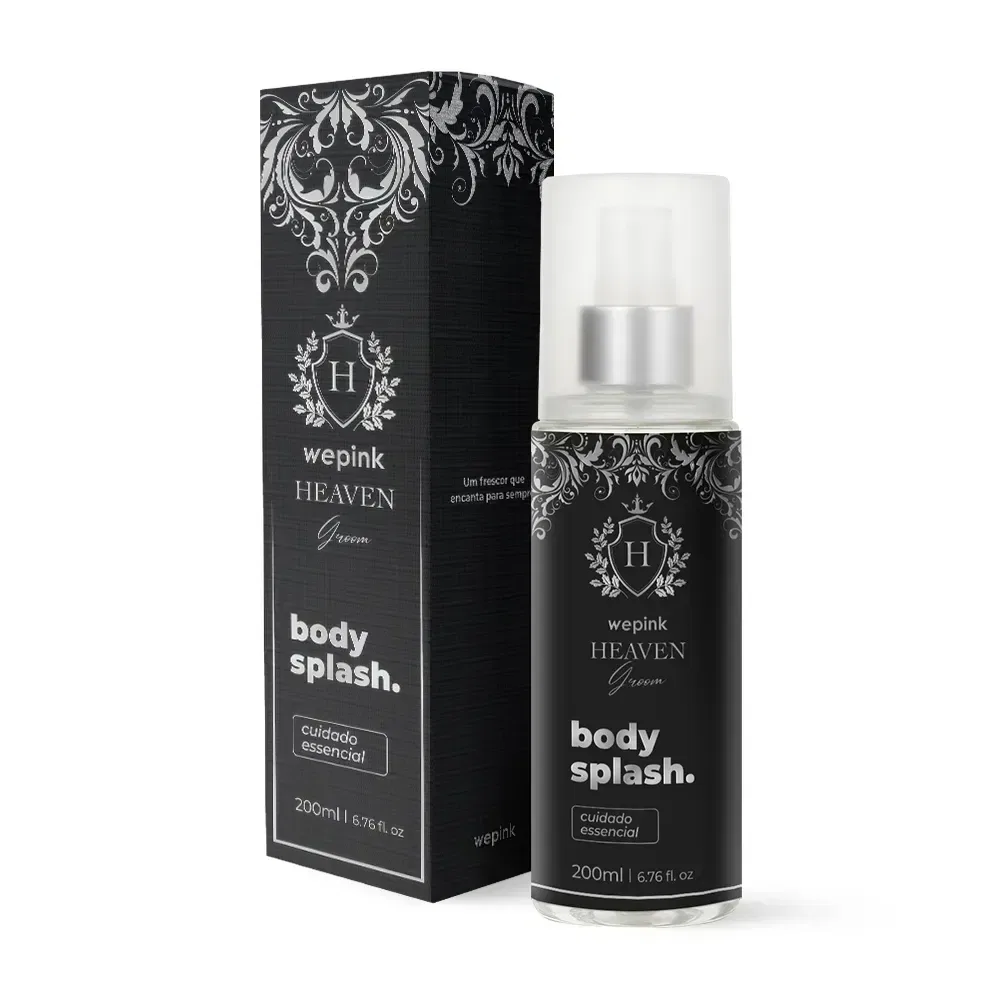 Body Splash Heaven Groom Desodorante Colônia 200ml - Wepink - foto 1
