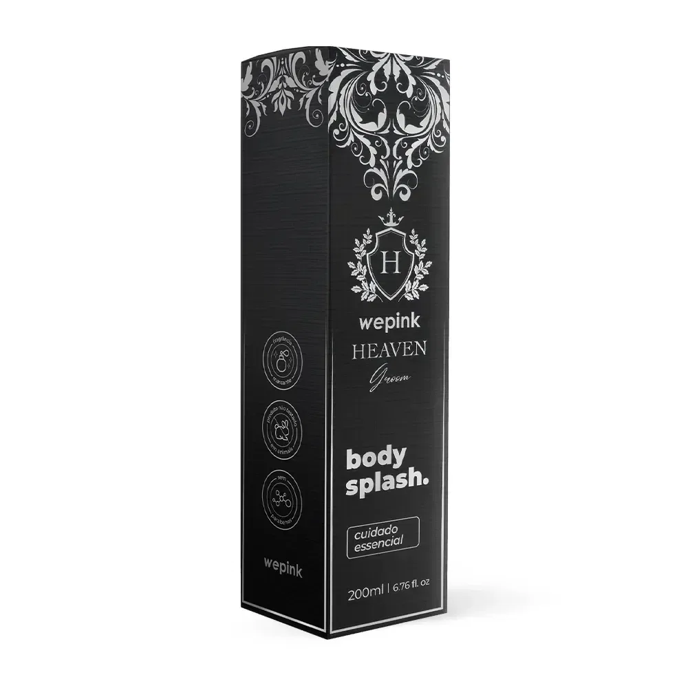 Body Splash Heaven Groom Desodorante Colônia 200ml - Wepink - foto 4