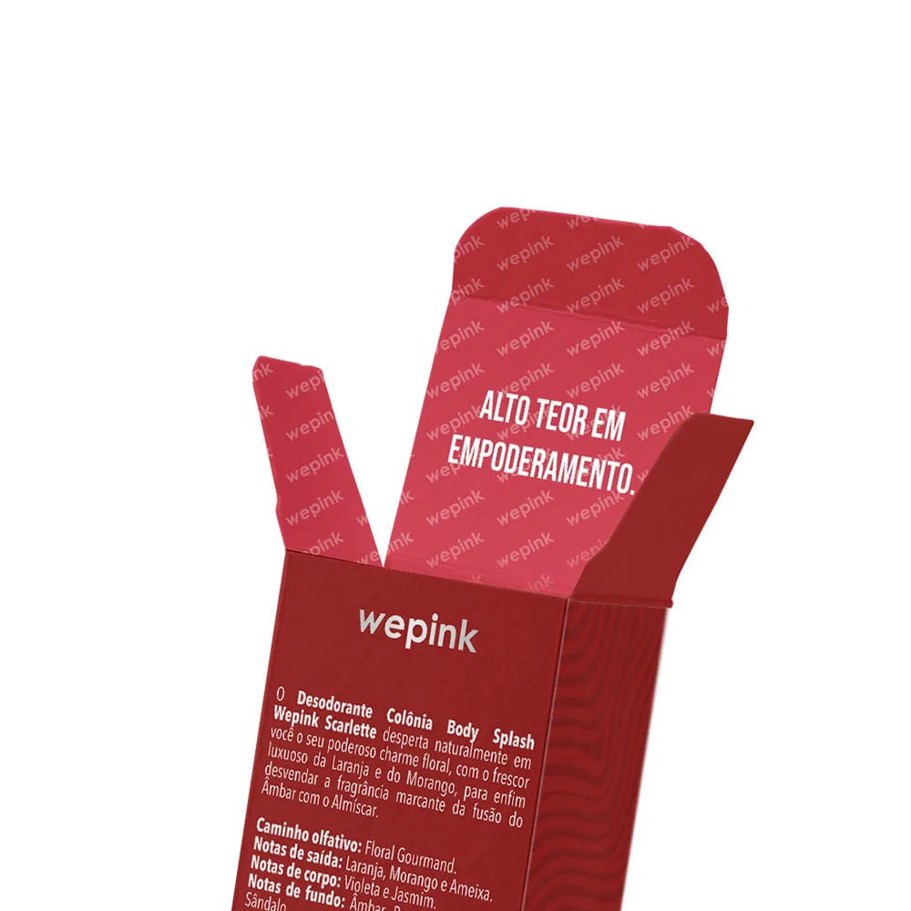 Body Splash Scarlette Desodorante Colônia 200ml - Wepink - foto 5
