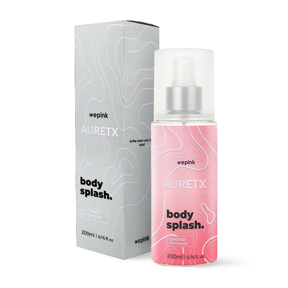 Body Splash Auretx Desodorante Colônia 200ml - Wepink - foto 1