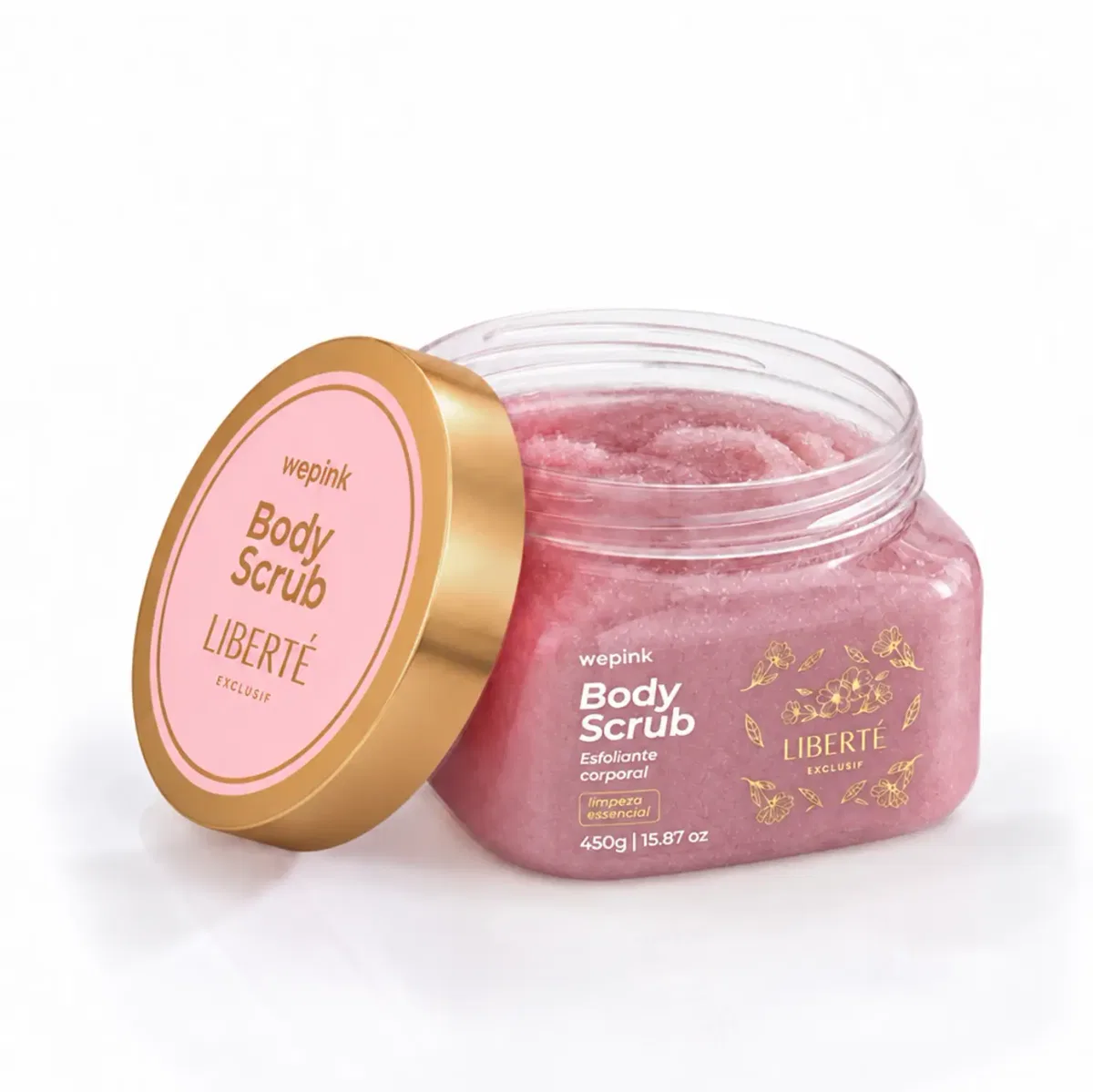 Body Scrub Liberté Exclusif Esfoliante Corporal 450g - Wepink - foto 3