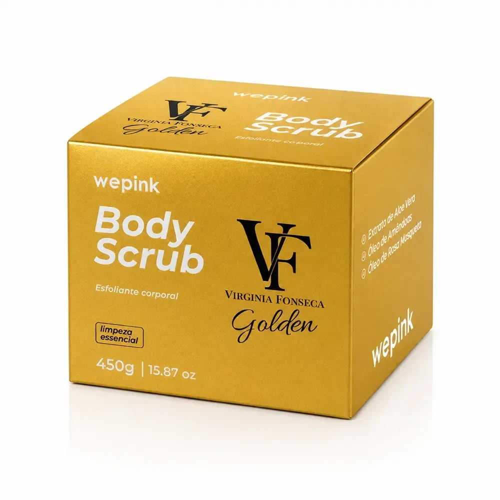 Body Scrub VF Golden Esfoliante Corporal 450g - Wepink - foto 4