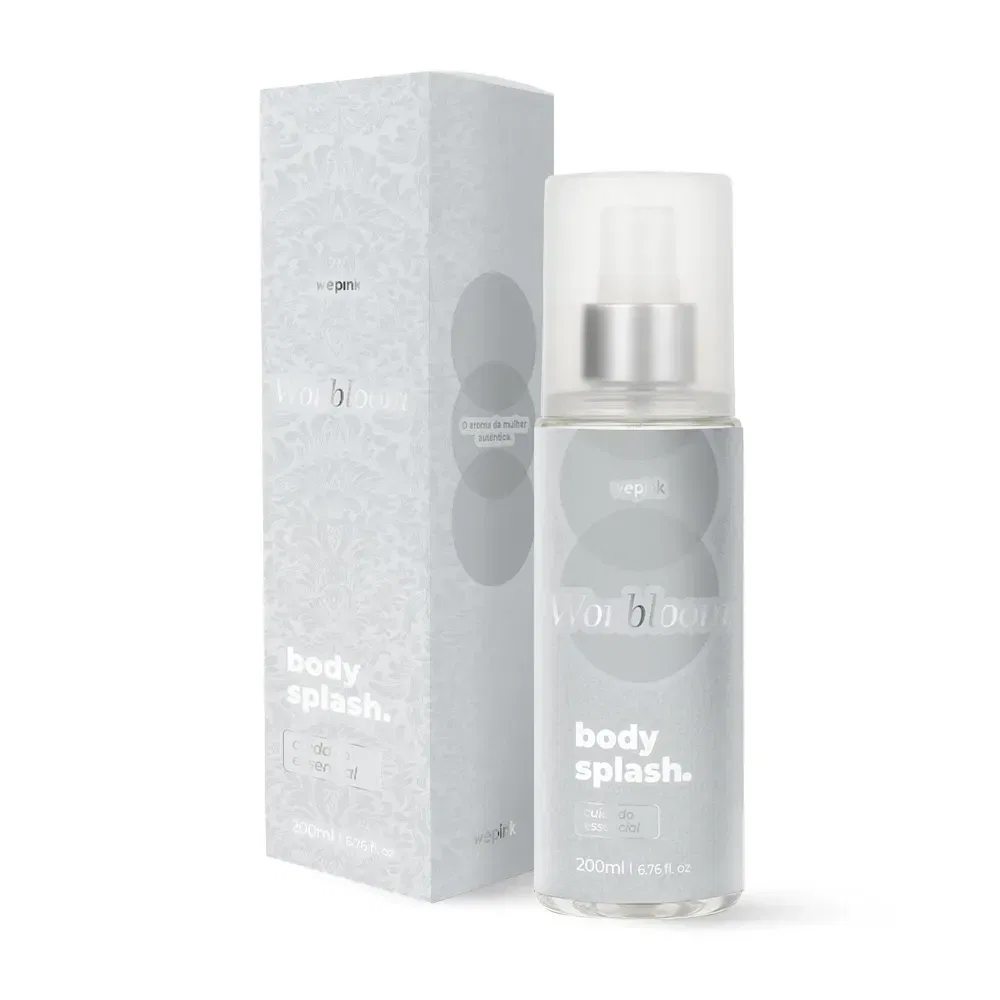 Body Splash Wonbloom Desodorante Colônia 200ml - Wepink - foto 1