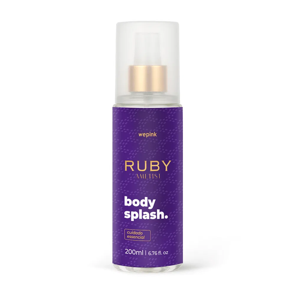 Body Splash Ruby Ametist Desodorante Colônia 200ml - Wepink - foto 2