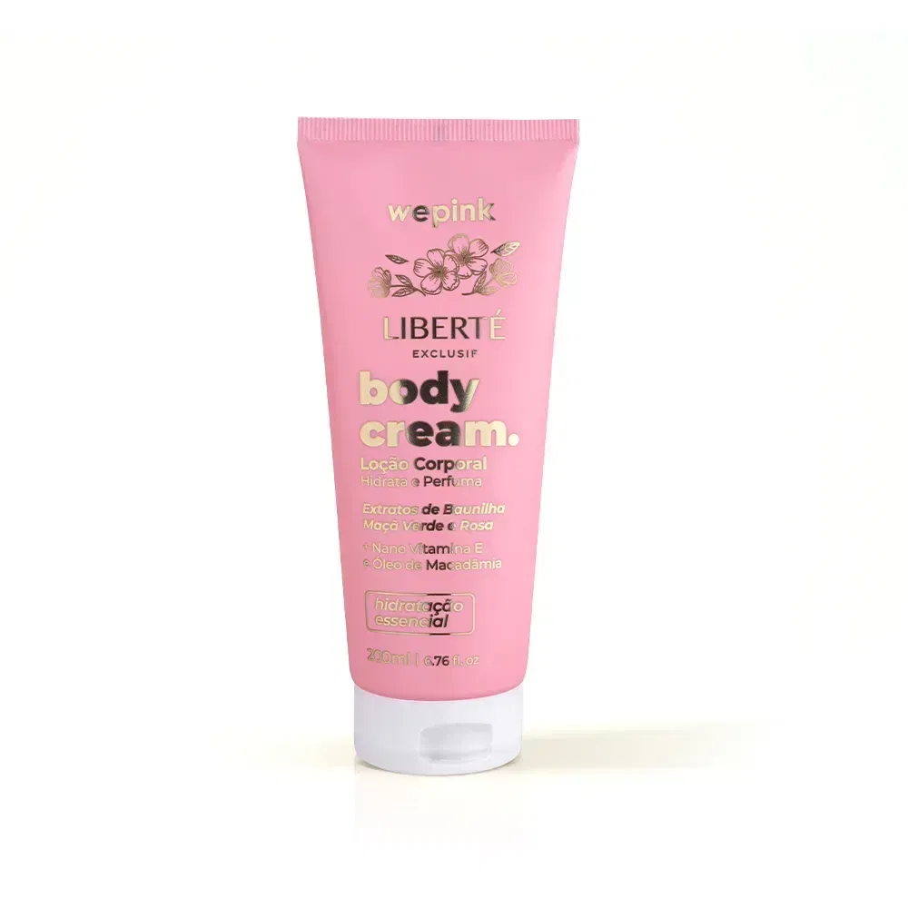 Body Cream Liberté Exclusif Desodorante Hidratante 200ml - Wepink - foto 4
