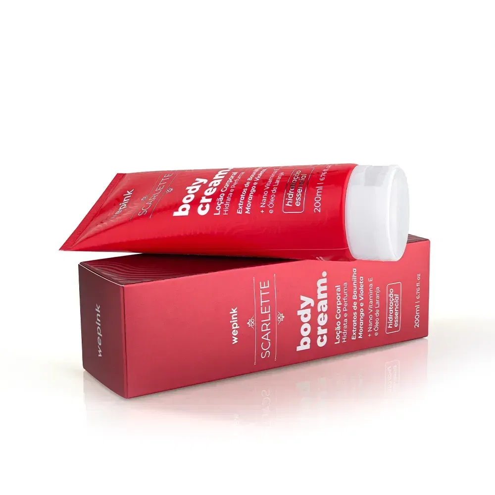 Body Cream Scarlette Desodorante Hidratante 200ml - Wepink - foto 3