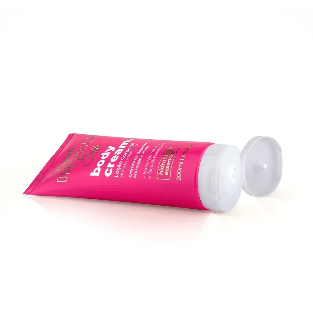 Body Cream One Touch Silk Desodorante Hidratante 200ml - Wepink - foto 2