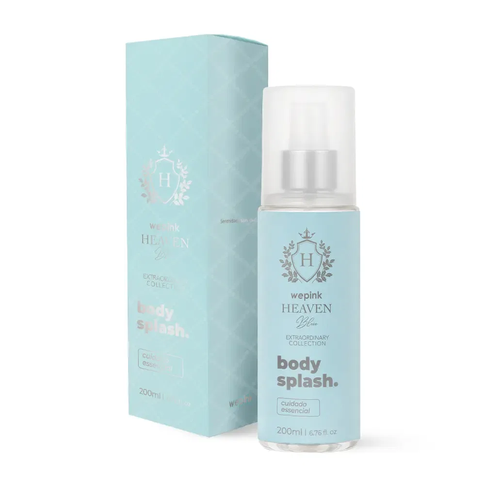 Body Splash Heaven Blue Desodorante Colônia 200ml - Wepink - foto 1