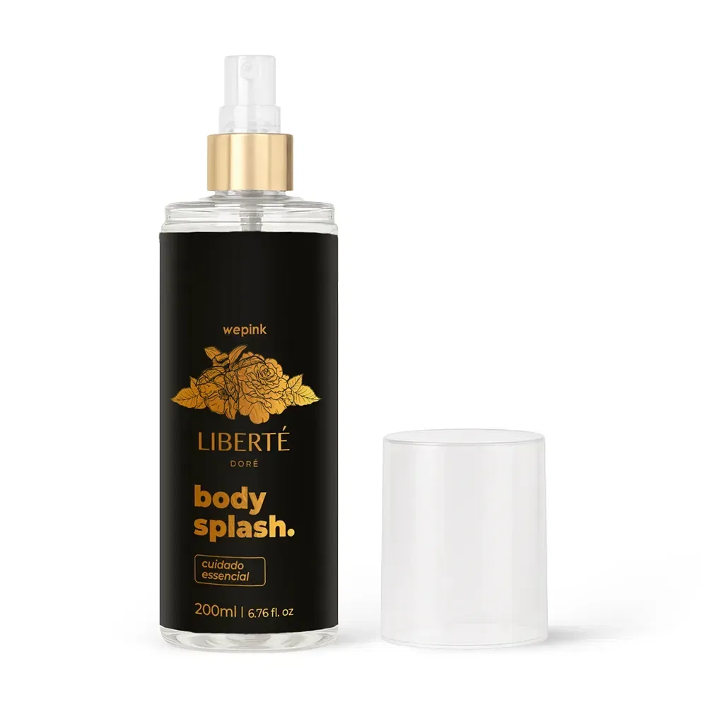 Body Splash Liberté Doré Desodorante Colônia 200ml - Wepink - foto 3