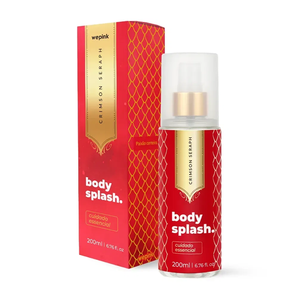 Body Splash Crimson Seraph Desodorante Colônia 200ml - Wepink - foto 1