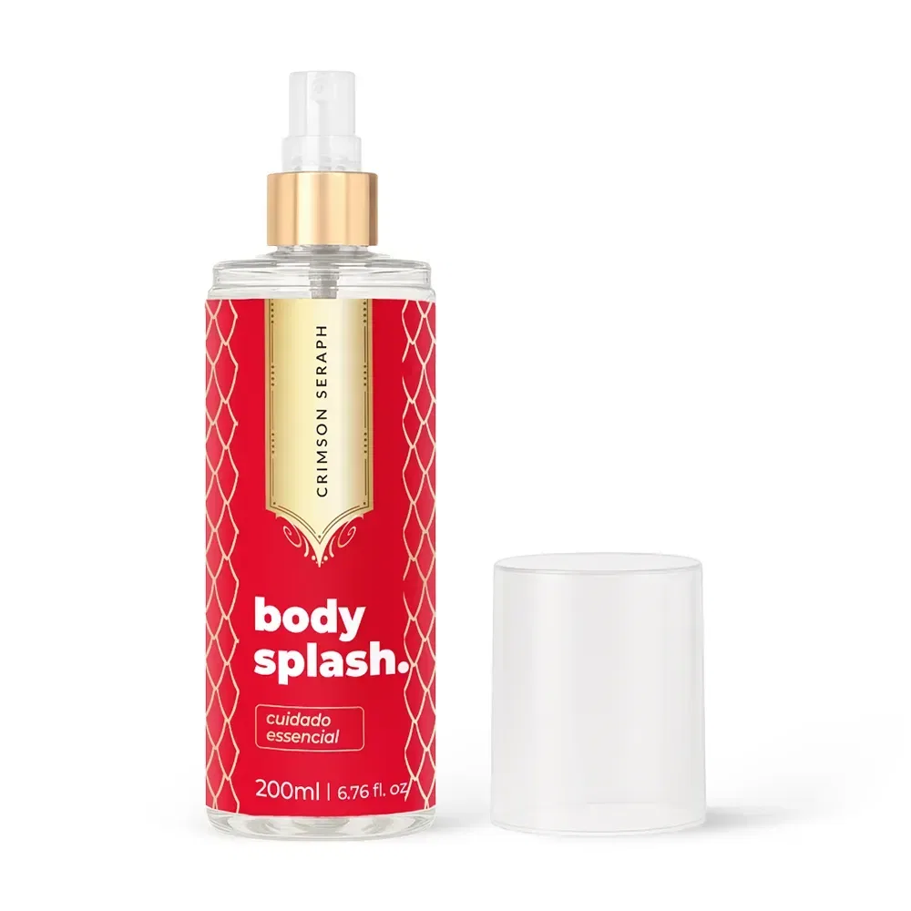 Body Splash Crimson Seraph Desodorante Colônia 200ml - Wepink - foto 2