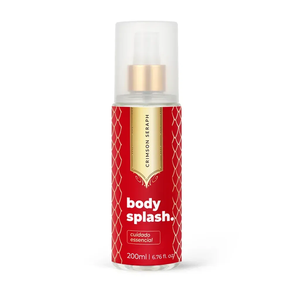 Body Splash Crimson Seraph Desodorante Colônia 200ml - Wepink - foto 3