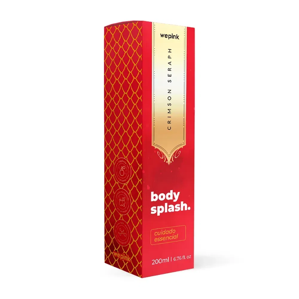 Body Splash Crimson Seraph Desodorante Colônia 200ml - Wepink - foto 4