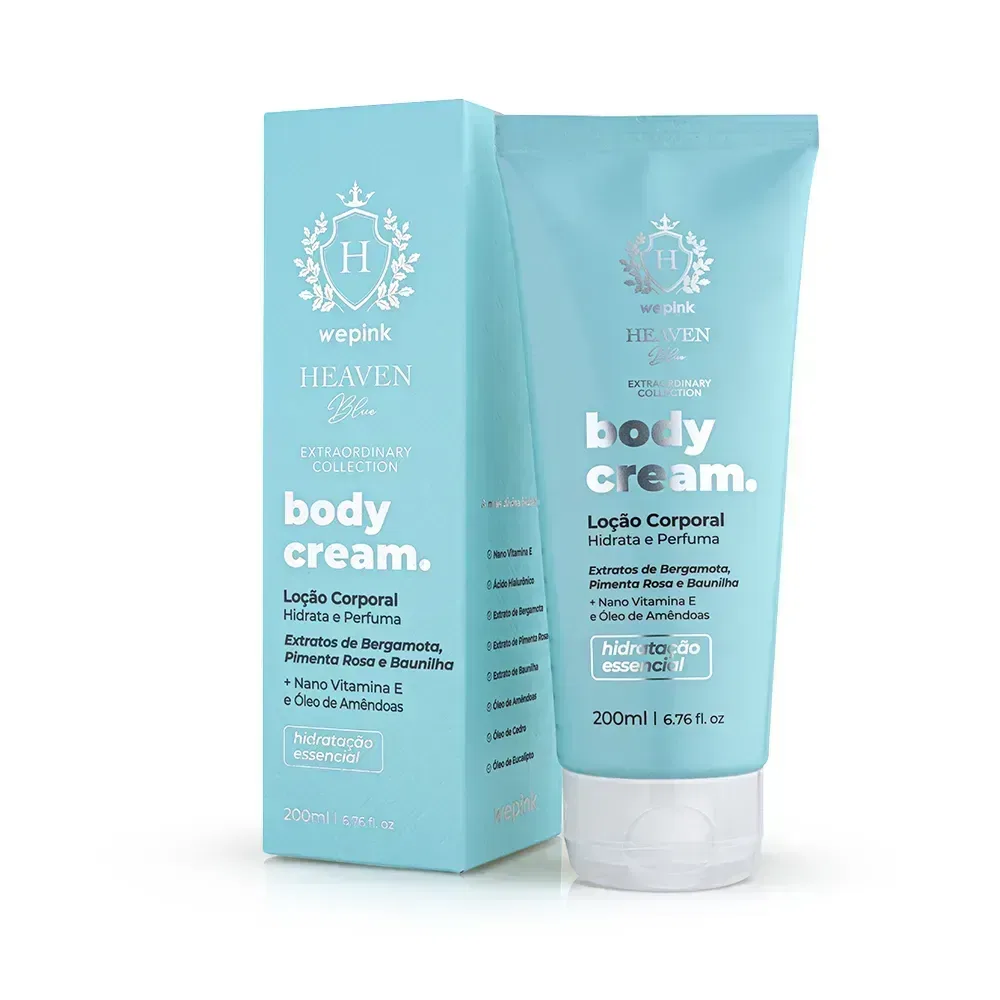 Body Cream Heaven Blue Desodorante Hidratante 200ml - Wepink - foto 1