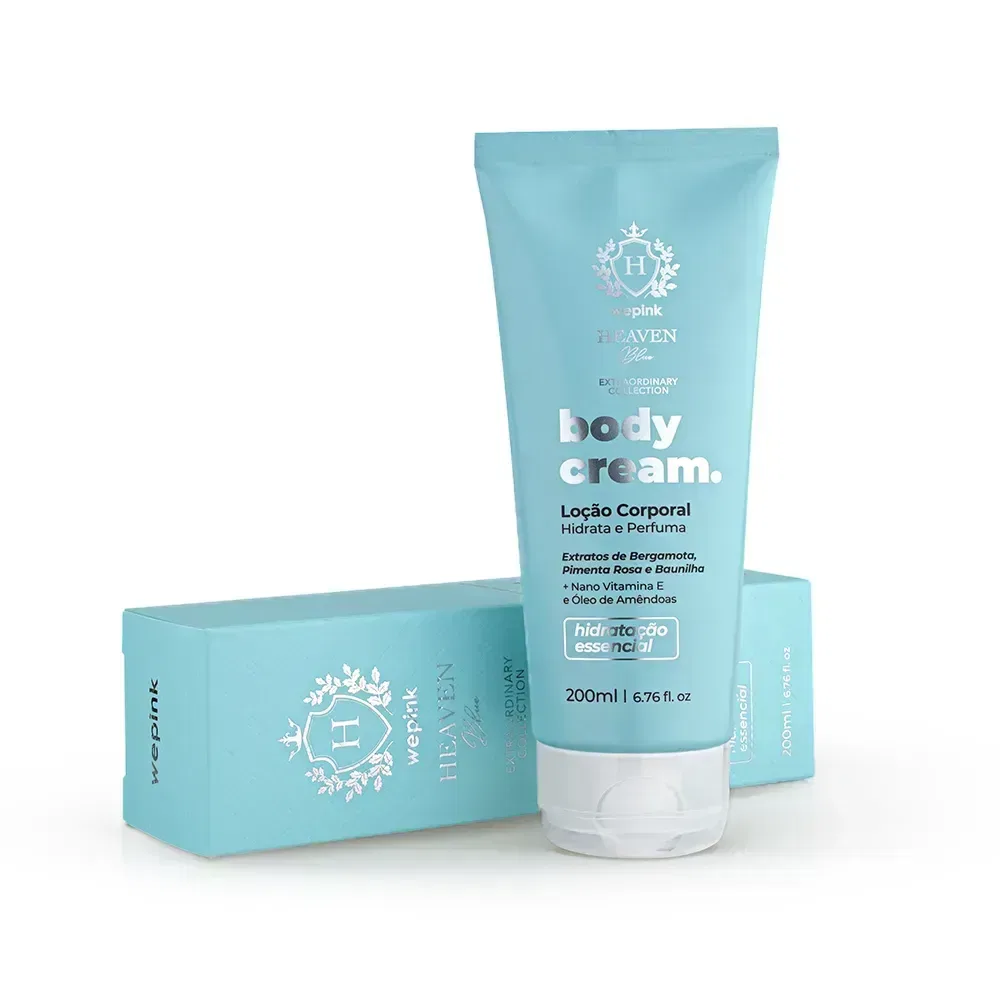 Body Cream Heaven Blue Desodorante Hidratante 200ml - Wepink - foto 3