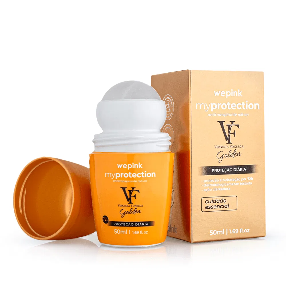Desodorante Antitranspirante Roll-on MyProtection VF Golden 50ml - Wepink - foto 2