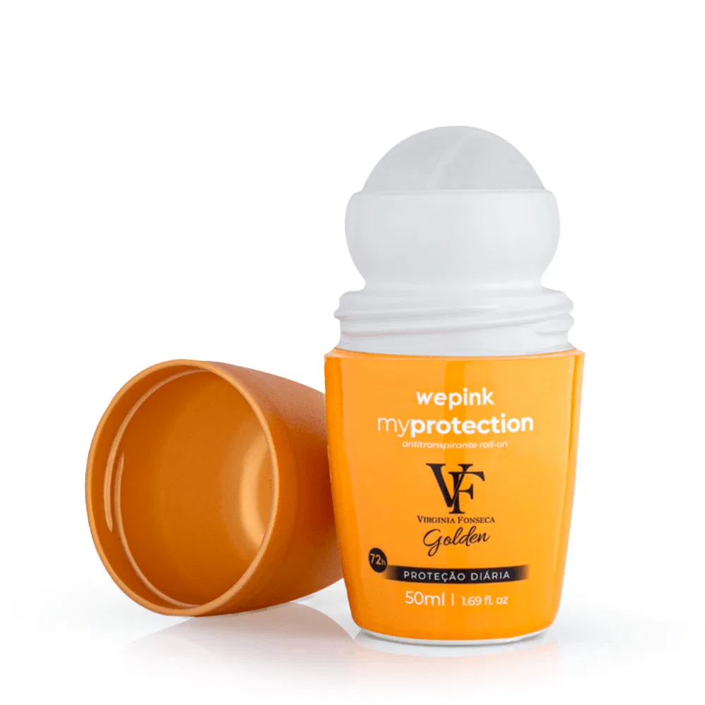 Desodorante Antitranspirante Roll-on MyProtection VF Golden 50ml - Wepink - foto 3