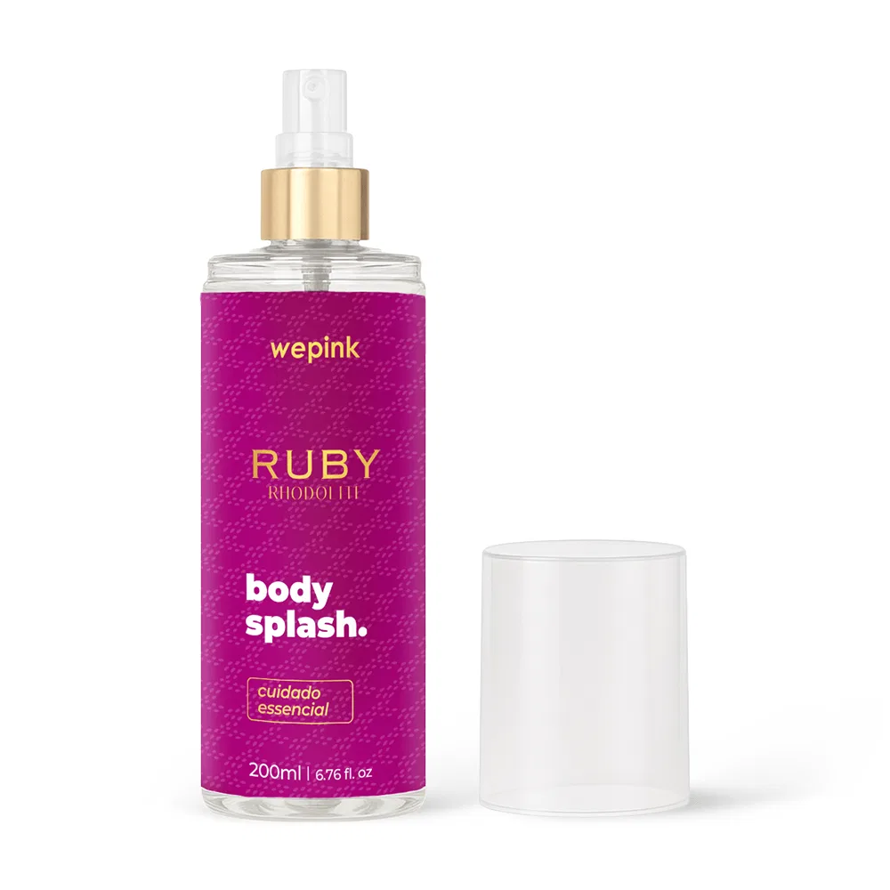 Body Splash Ruby Rhodolite Desodorante Colônia 200ml - Wepink - foto 3