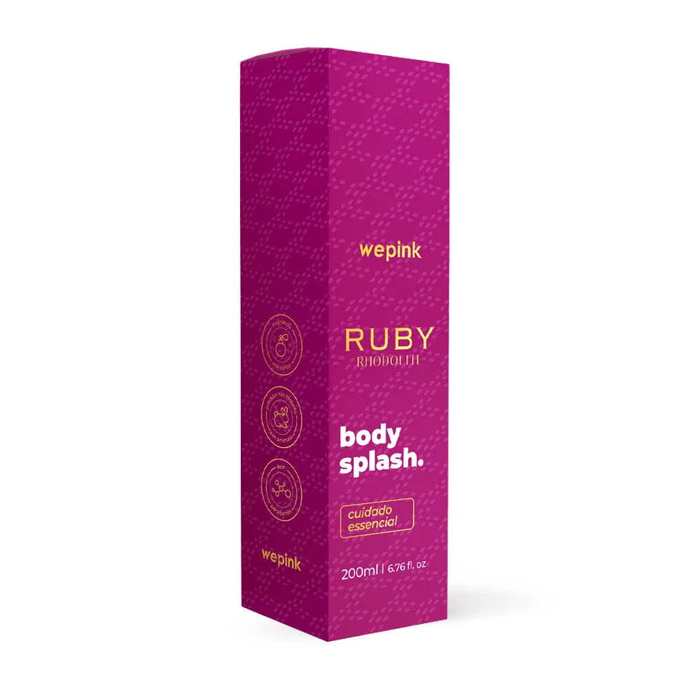 Body Splash Ruby Rhodolite Desodorante Colônia 200ml - Wepink - foto 4