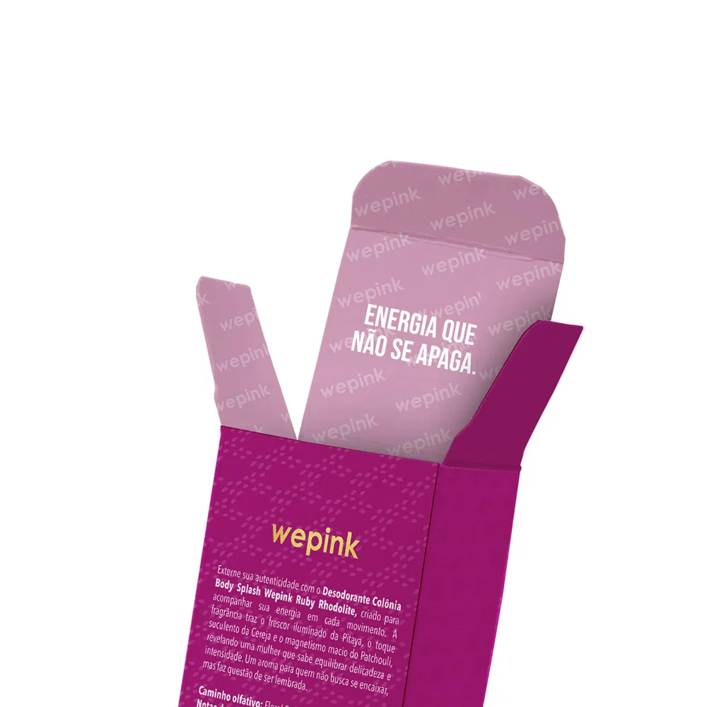 Body Splash Ruby Rhodolite Desodorante Colônia 200ml - Wepink - foto 5