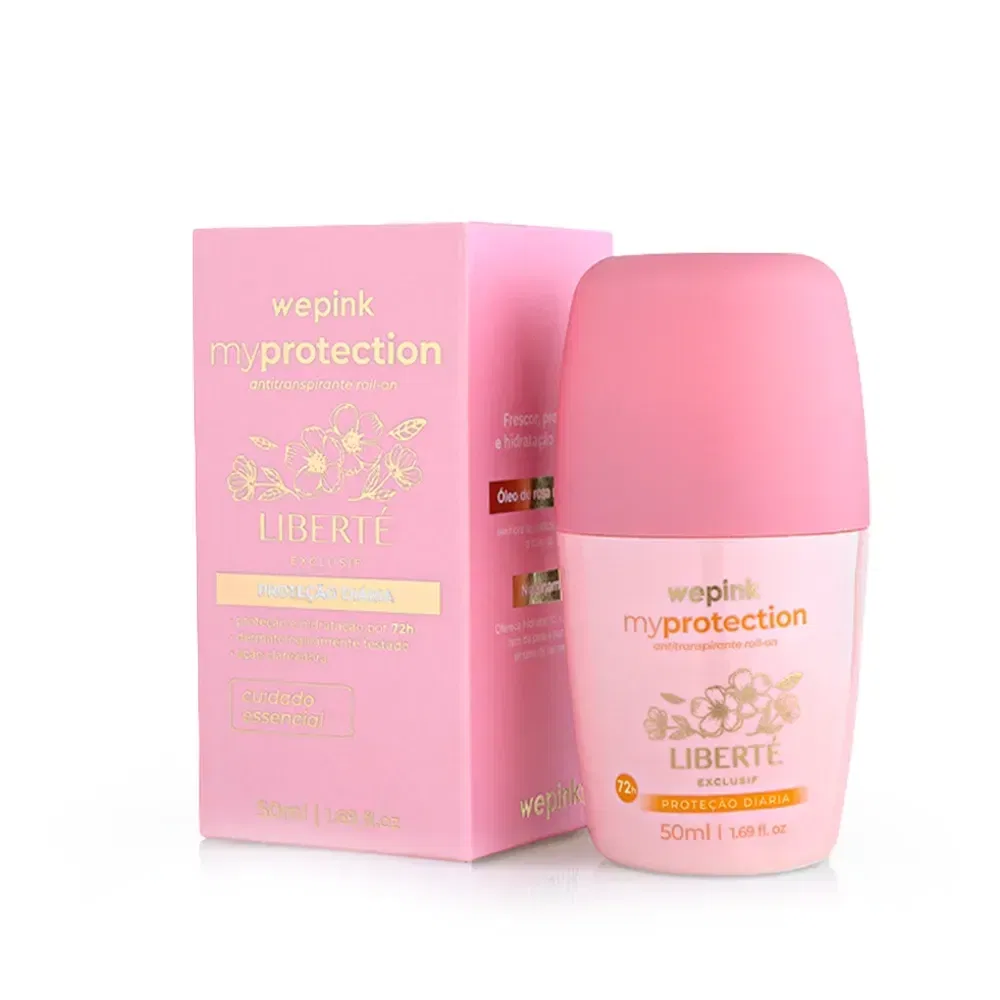 Desodorante Antitranspirante Roll-on MyProtection Liberté Exclusif 50ml - Wepink - foto 1
