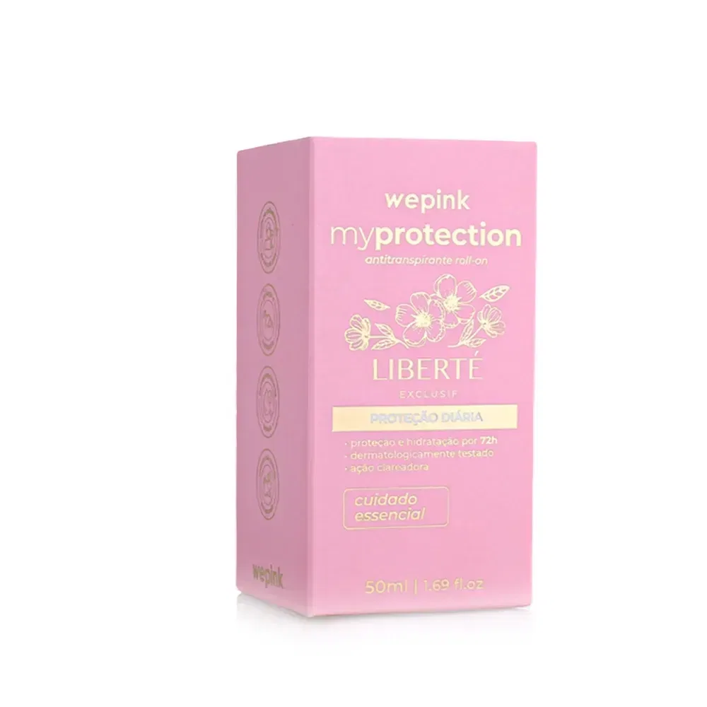 Desodorante Antitranspirante Roll-on MyProtection Liberté Exclusif 50ml - Wepink - foto 5