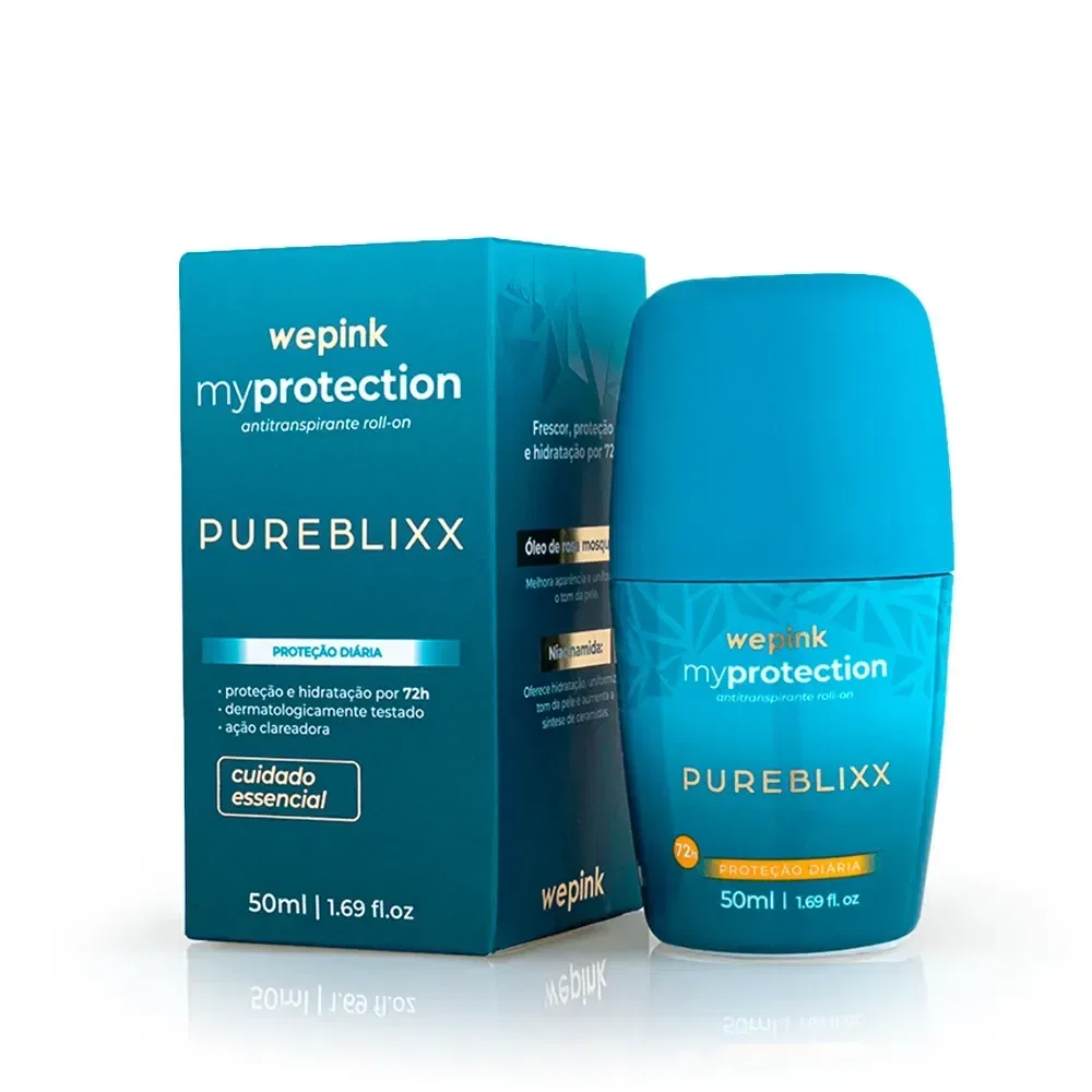 Desodorante Antitranspirante Roll-on MyProtection Pureblixx 50ml - Wepink - foto 1