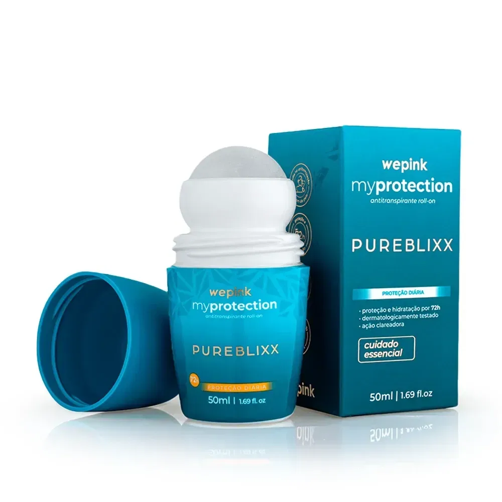 Desodorante Antitranspirante Roll-on MyProtection Pureblixx 50ml - Wepink - foto 2