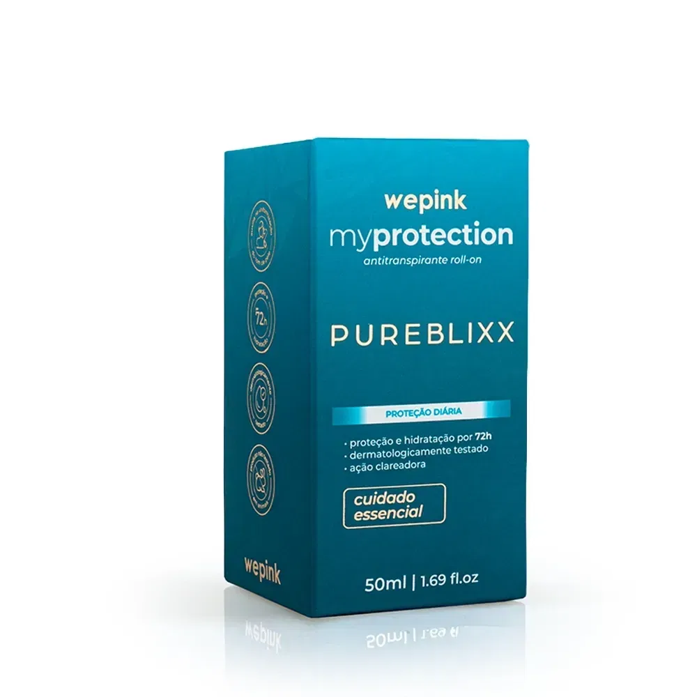 Desodorante Antitranspirante Roll-on MyProtection Pureblixx 50ml - Wepink - foto 5