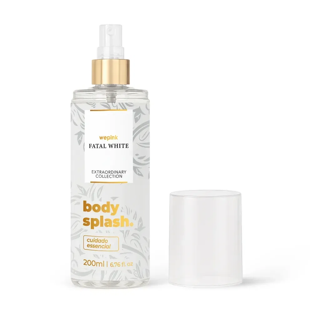 Body Splash Fatal White Desodorante Colônia 200ml - Wepink - foto 3