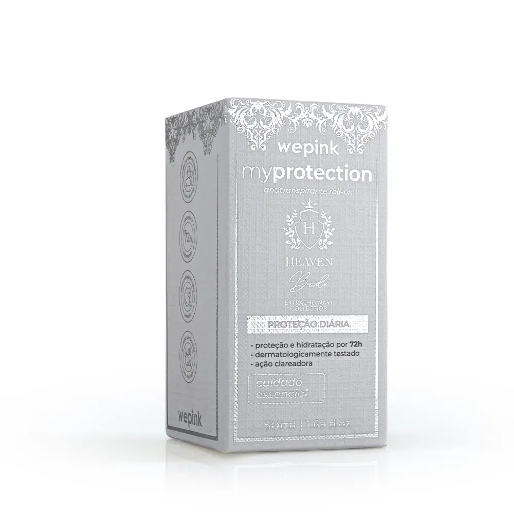 Desodorante Antitranspirante Roll-on MyProtection Heaven Bride 50ml - Wepink - foto 5