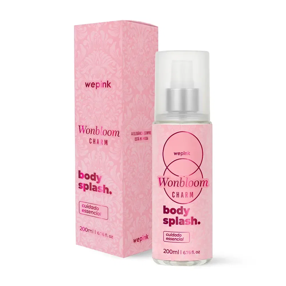 Body Splash Wonbloom Charm Desodorante Colônia 200ml - Wepink - foto 1