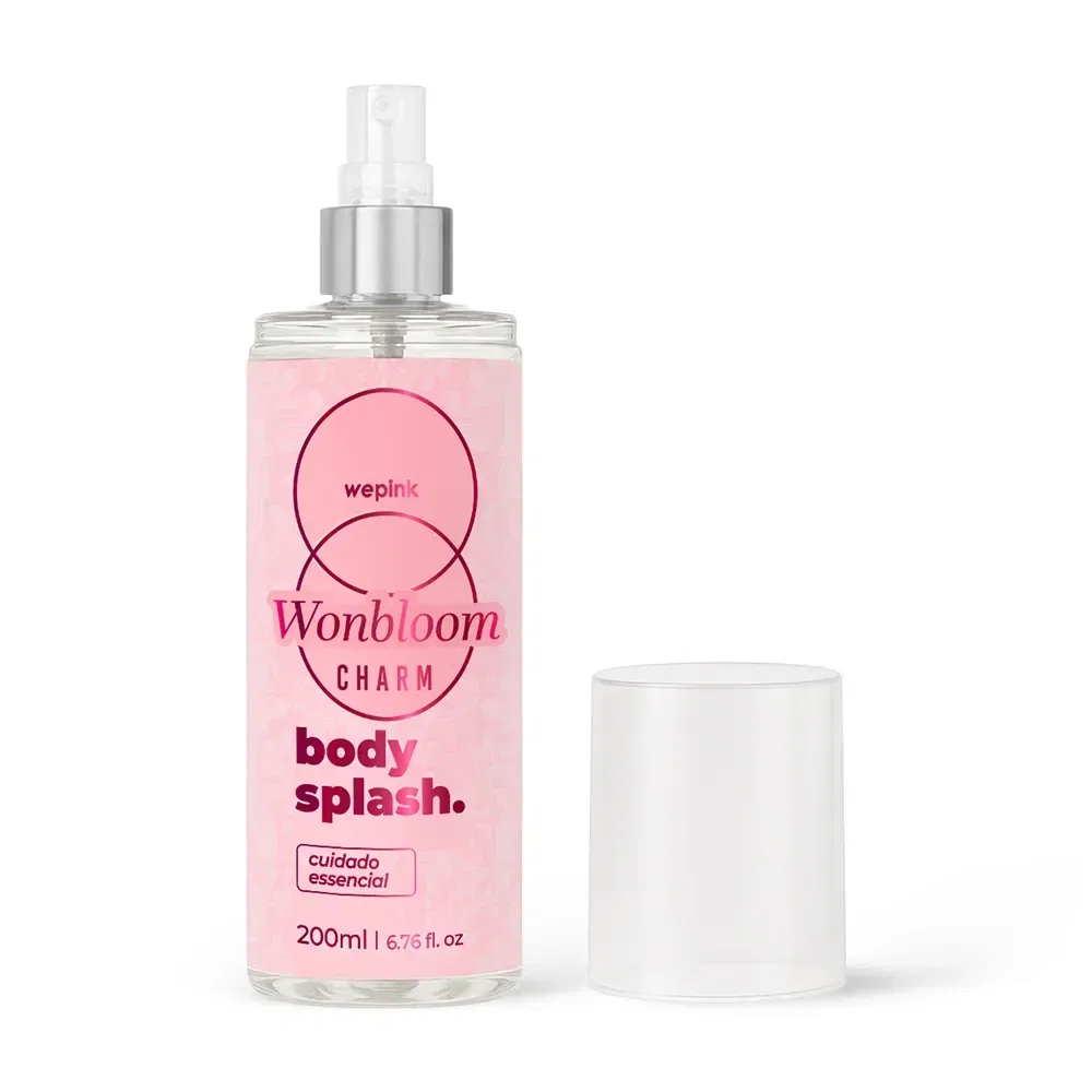Body Splash Wonbloom Charm Desodorante Colônia 200ml - Wepink - foto 2