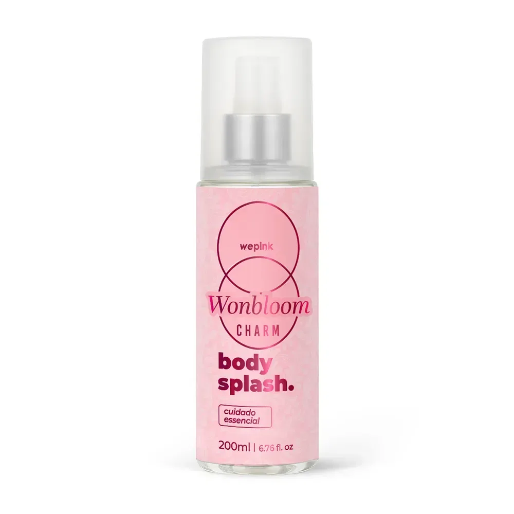 Body Splash Wonbloom Charm Desodorante Colônia 200ml - Wepink - foto 3