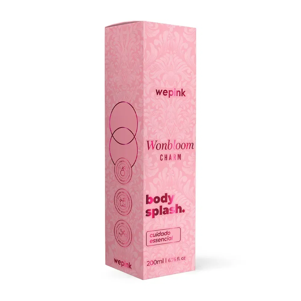 Body Splash Wonbloom Charm Desodorante Colônia 200ml - Wepink - foto 4