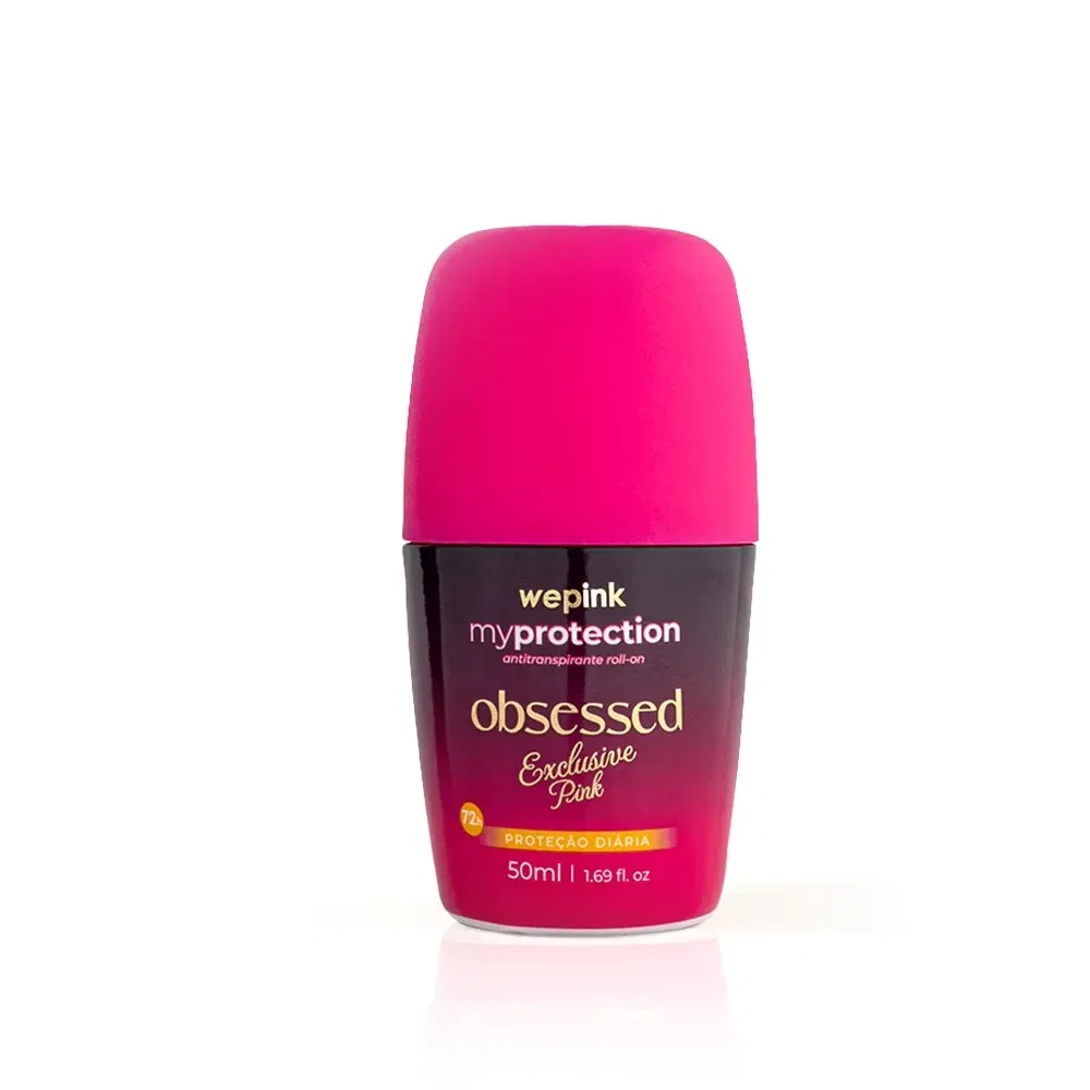 Desodorante Antitranspirante Roll-on MyProtection Obsessed Exclusive Pink 50ml - Wepink - foto 4