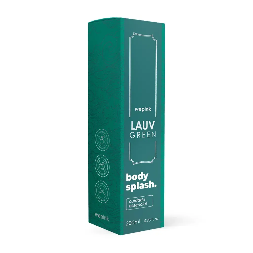 Body Splash Lauv Green Desodorante Colônia 200ml - Wepink - foto 4
