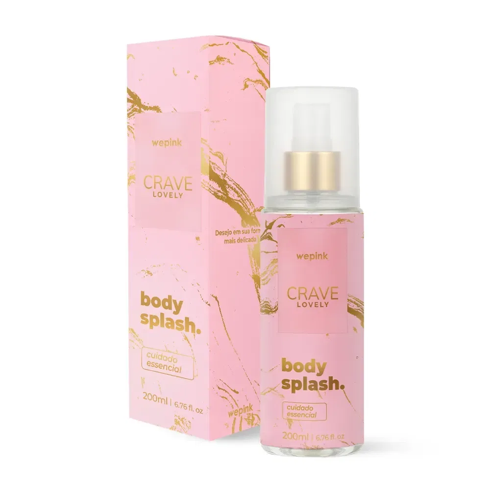 Body Splash Crave Lovely Desodorante Colônia 200ml - Wepink - foto 1