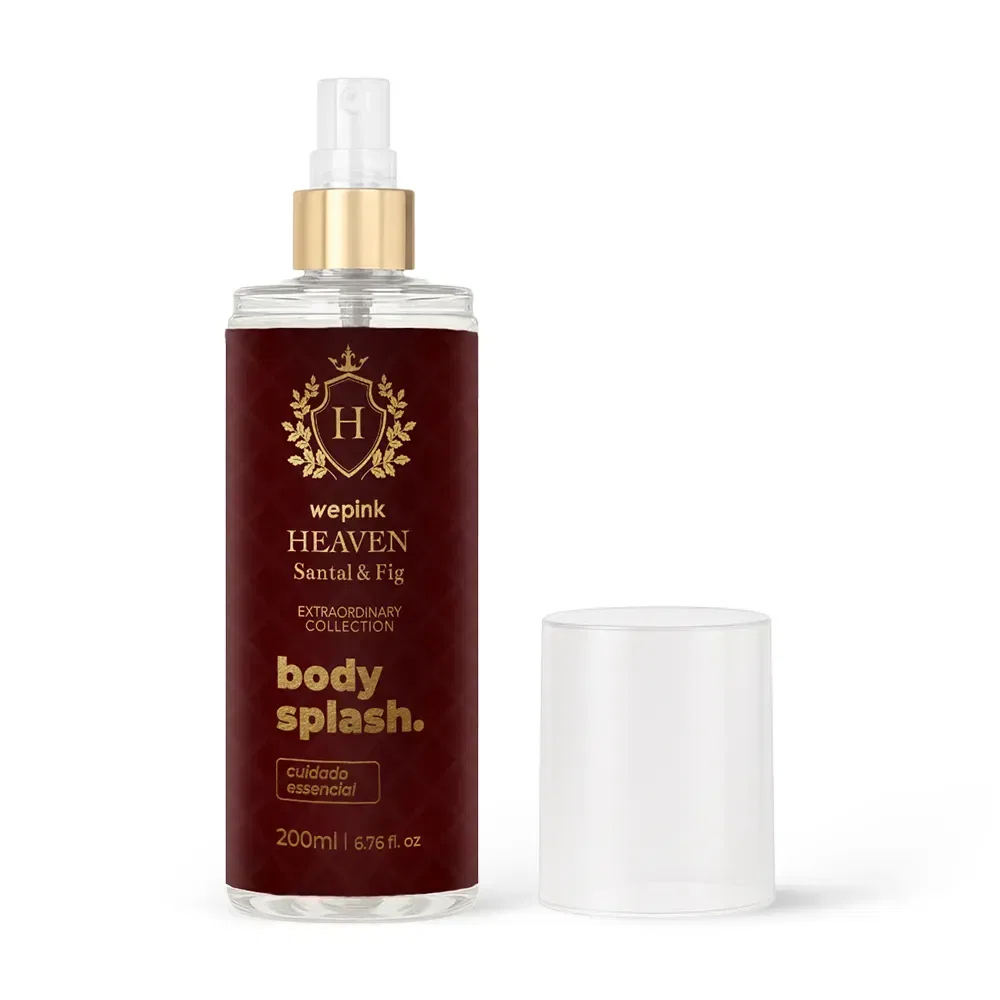 Body Splash Heaven Santal & Fig Desodorante Colônia 200ml - Wepink - foto 2