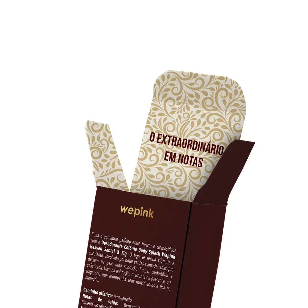 Body Splash Heaven Santal & Fig Desodorante Colônia 200ml - Wepink - foto 5