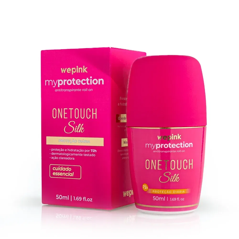 Desodorante Antitranspirante Roll-on MyProtection One Touch Silk 50ml - Wepink - foto 1
