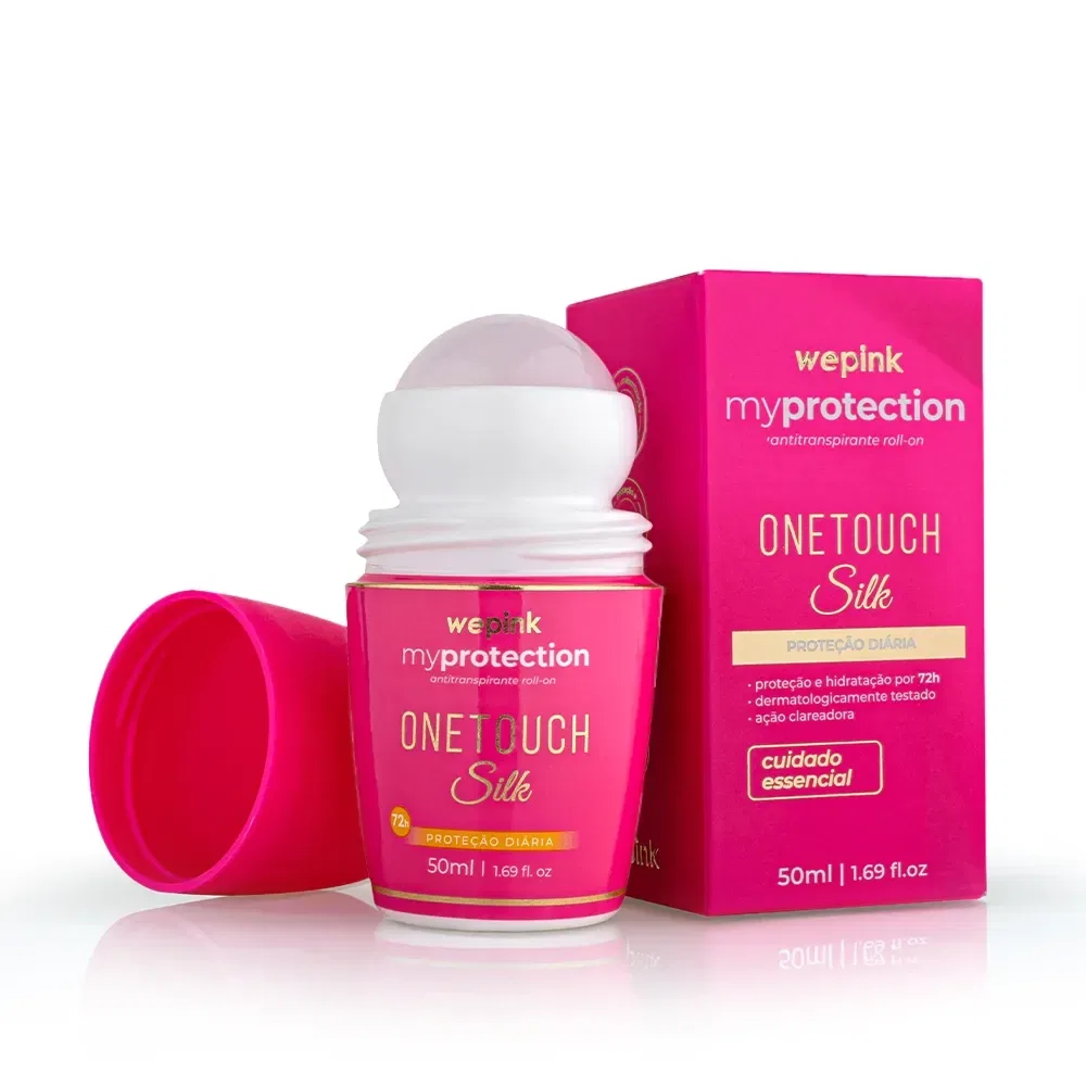 Desodorante Antitranspirante Roll-on MyProtection One Touch Silk 50ml - Wepink - foto 2