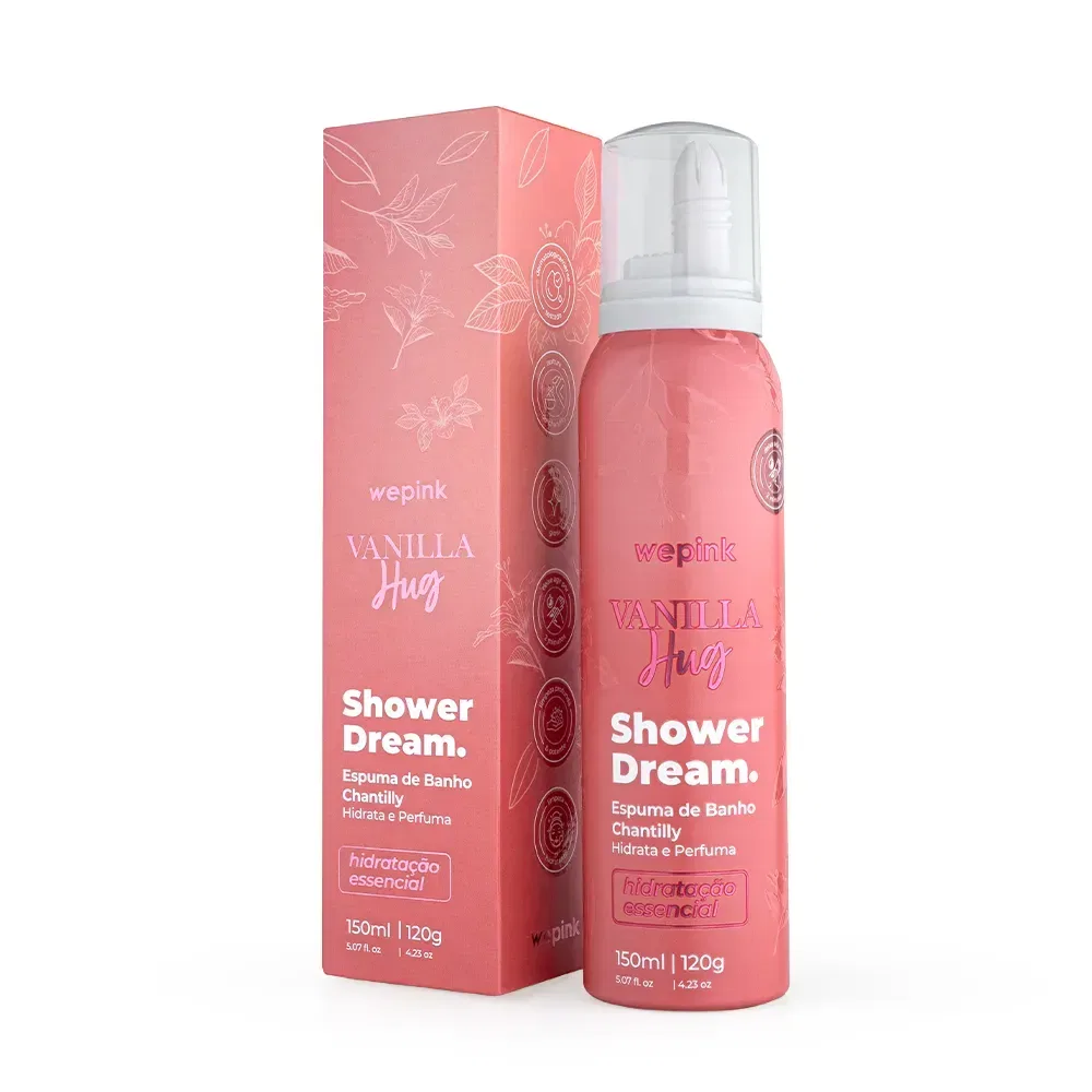 Espuma de Banho Shower Dream Vanilla Hug 150ml - Wepink - foto 1