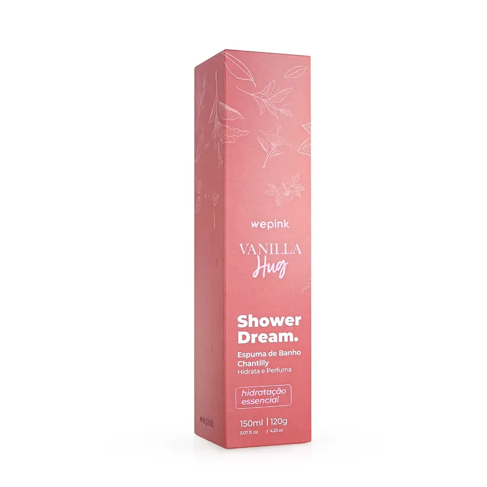 Espuma de Banho Shower Dream Vanilla Hug 150ml - Wepink - foto 5