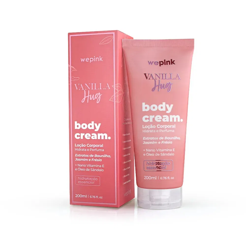 Body Cream Vanilla Hug Desodorante Hidratante 200ml - Wepink - foto 1