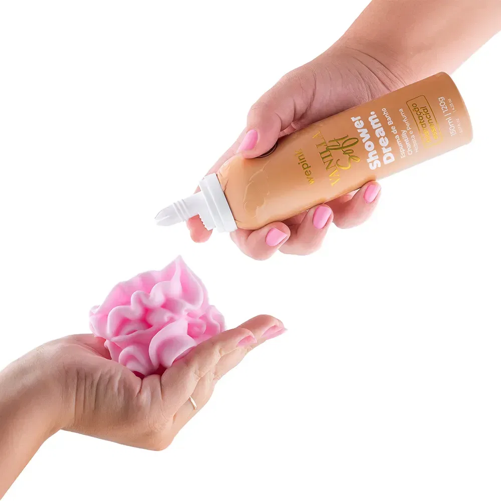 Espuma de Banho Shower Dream Vanilla Soft 150ml - Wepink - foto 2